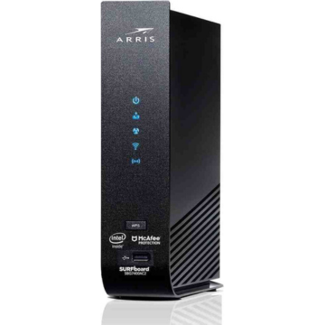 "ARRIS Surfboard Black | 1000 Mbps Download Speed"